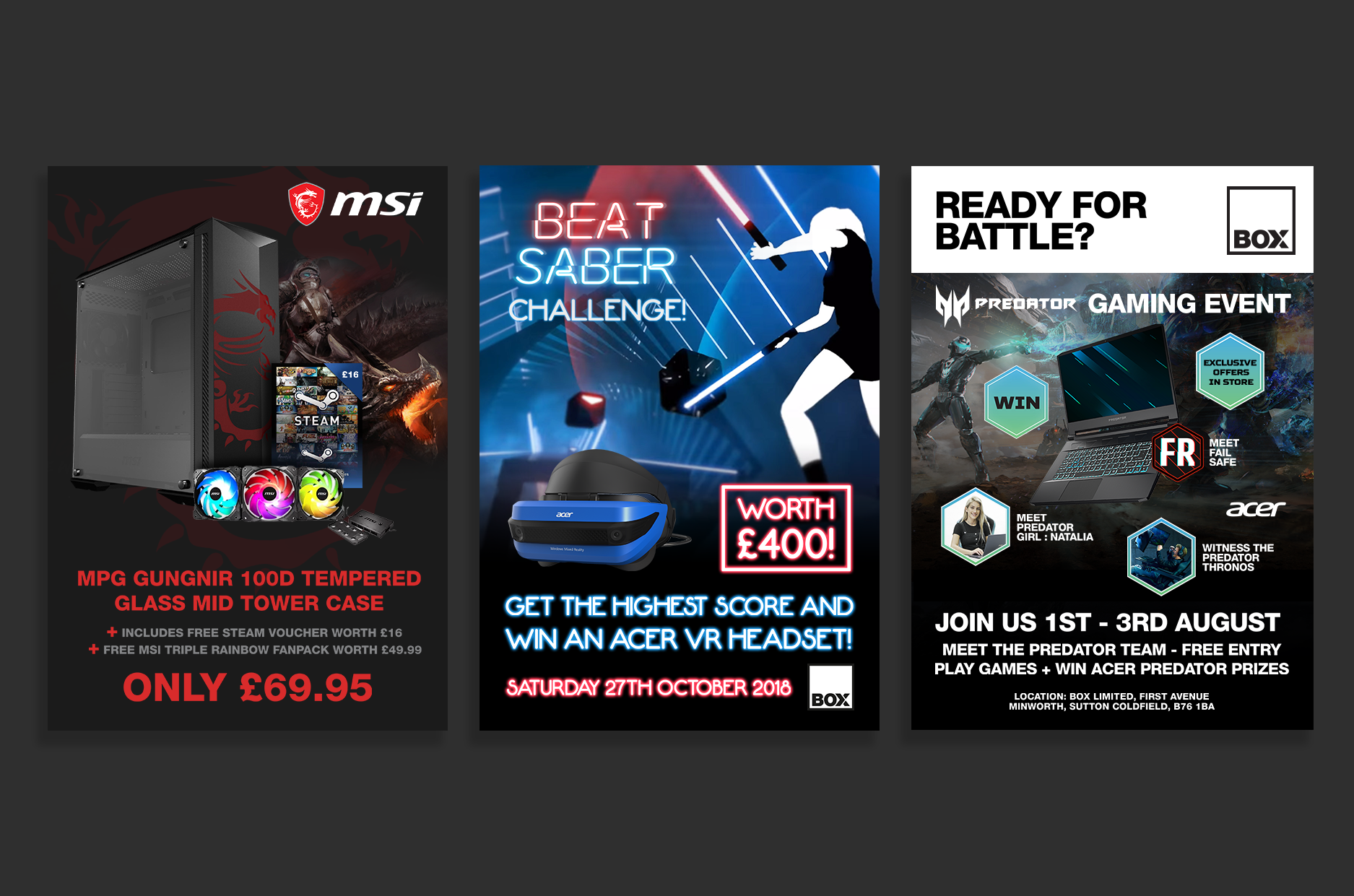 Box.co.uk POS Product Cards