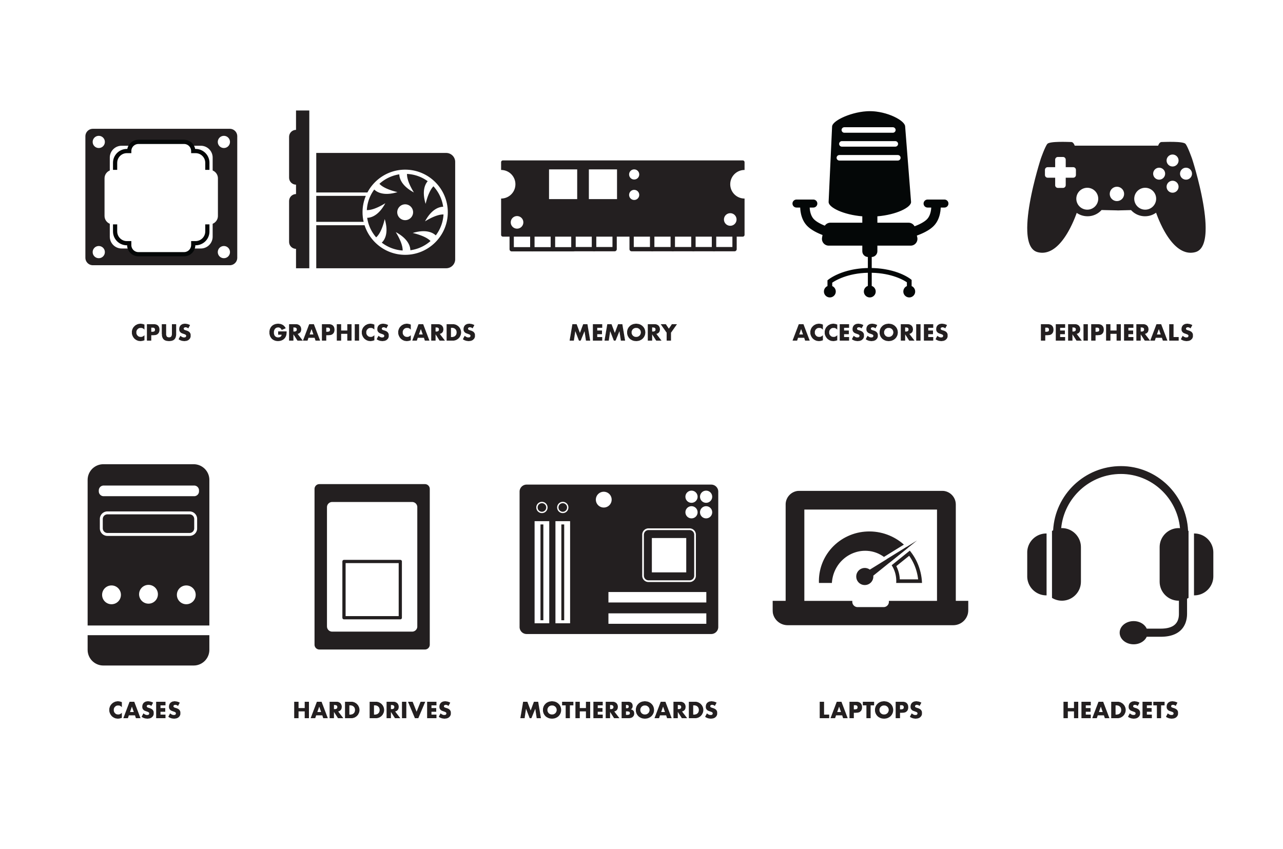 Box.co.uk Category Icons