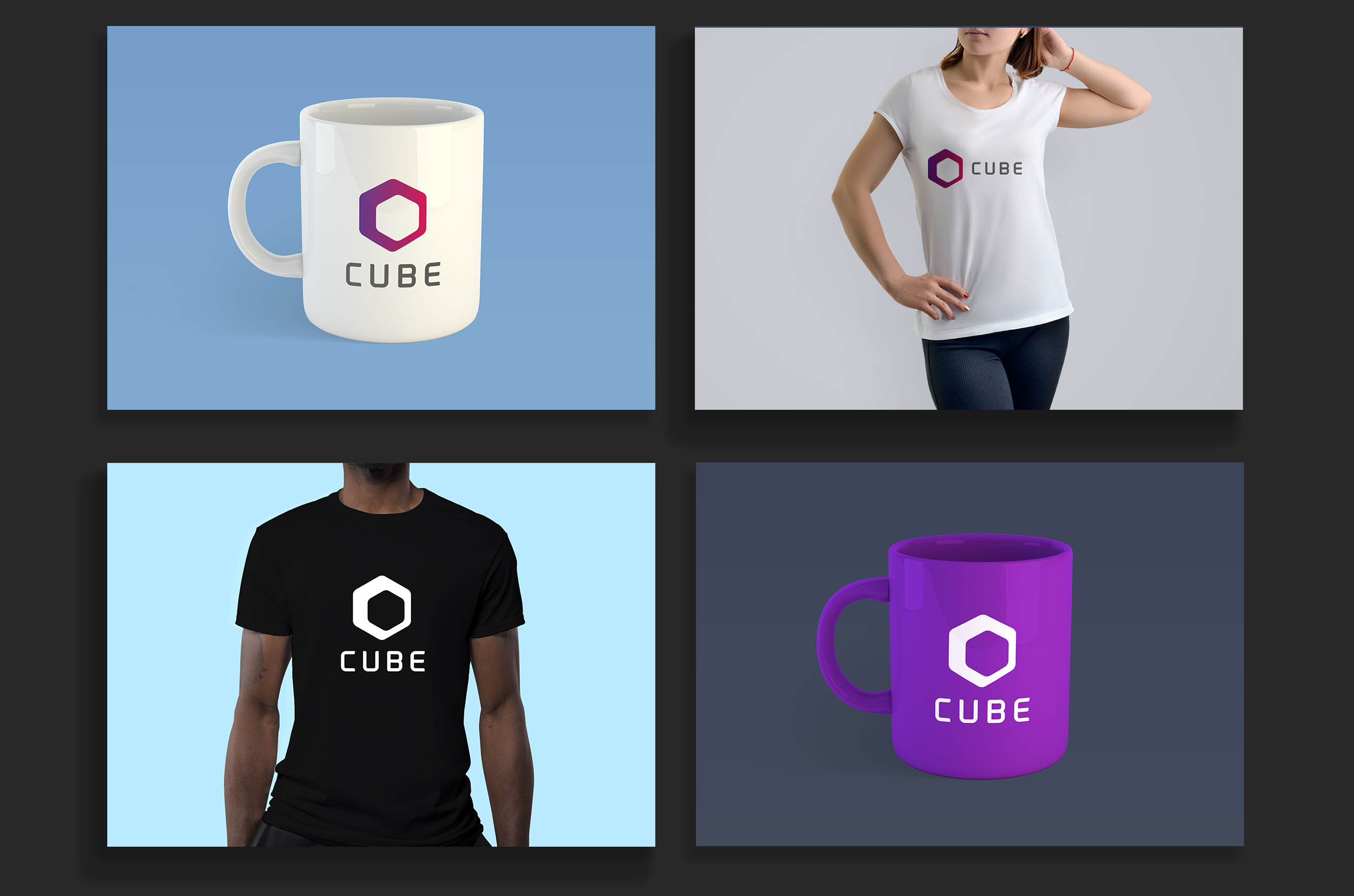Cube Social Graphics