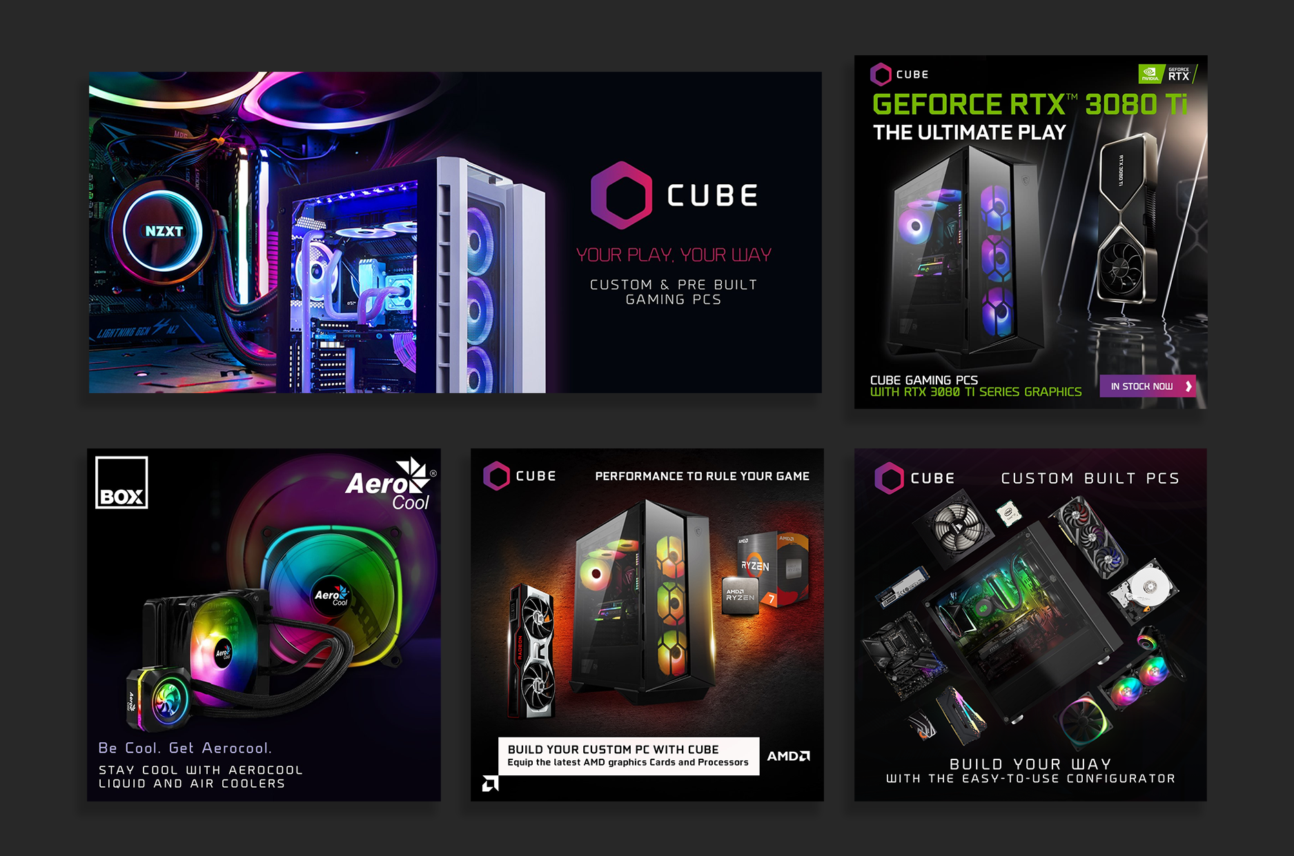 Cube Social Graphics