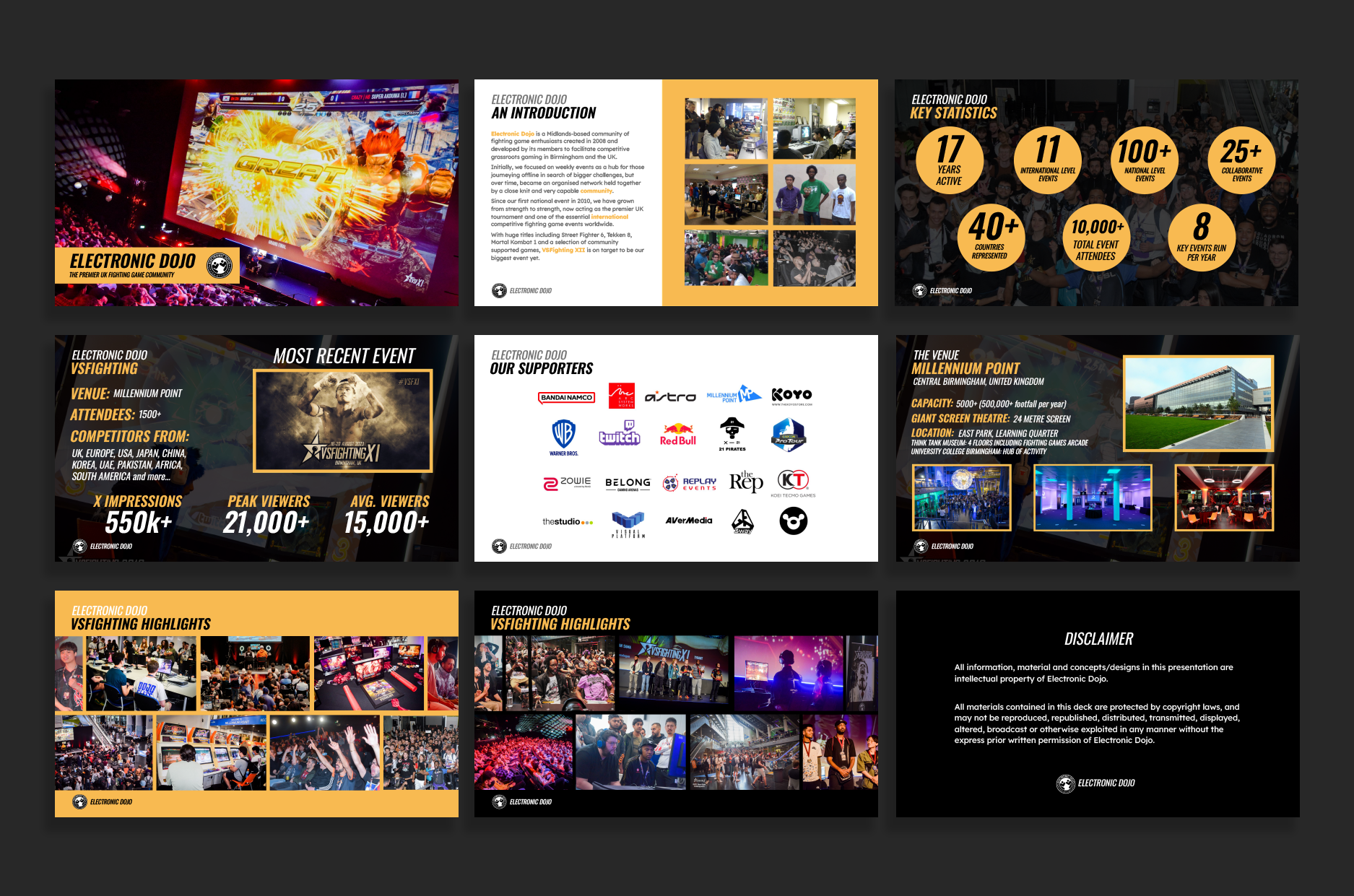 Electronic Dojo Pitch Deck