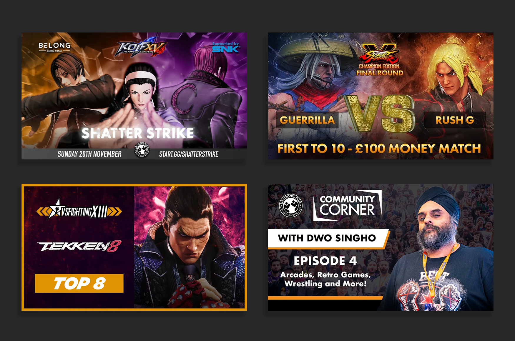 Electronic Dojo Youtube Thumbnails