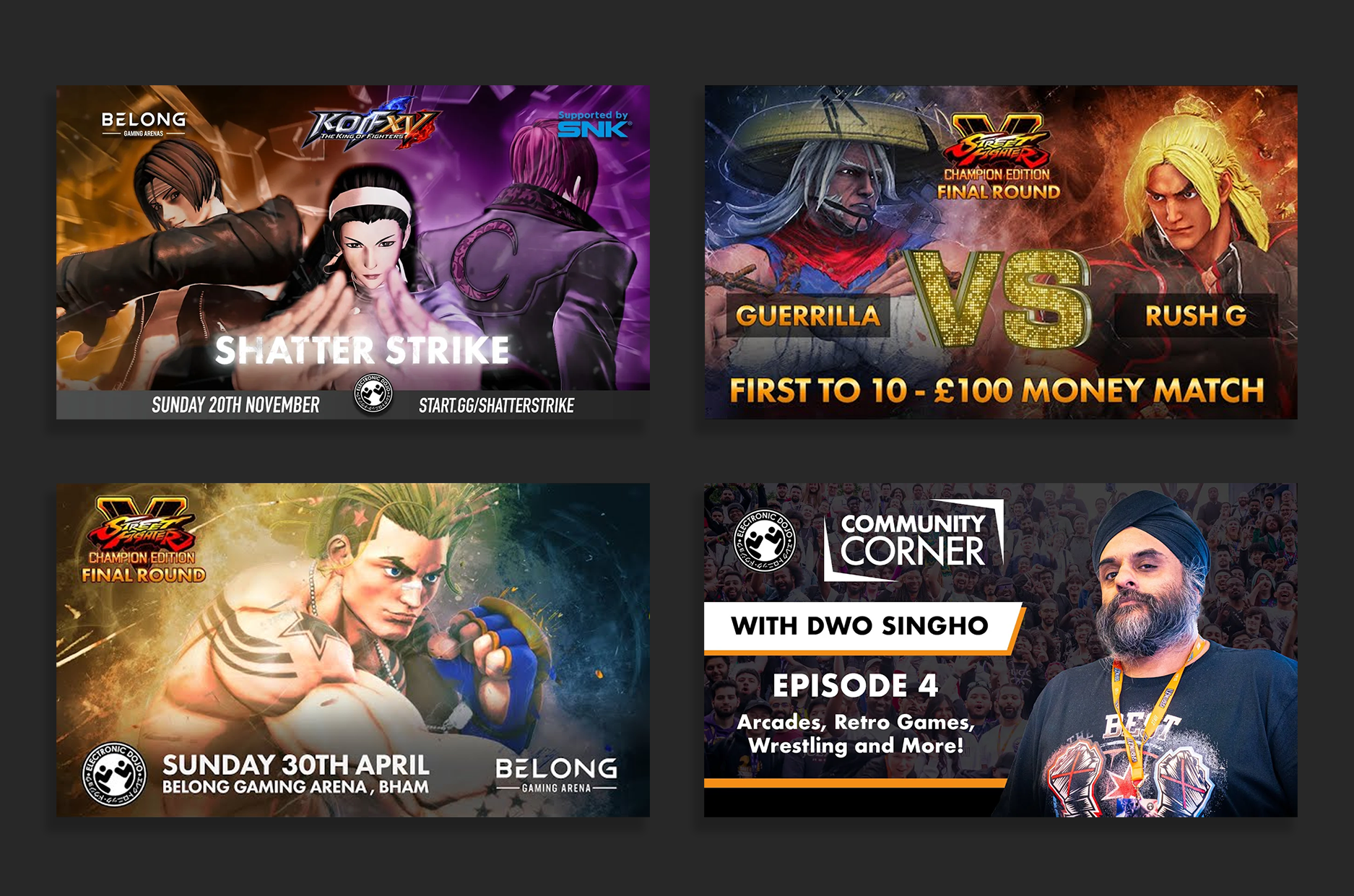 Electronic Dojo Youtube Thumbnails